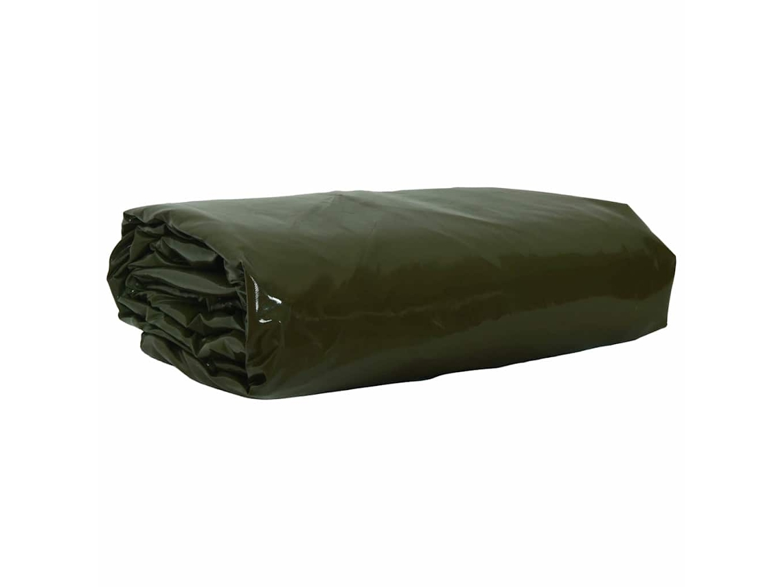 Vidaxl Lona 650g / M² Verde-azeitona 1,5 X 2,5 M