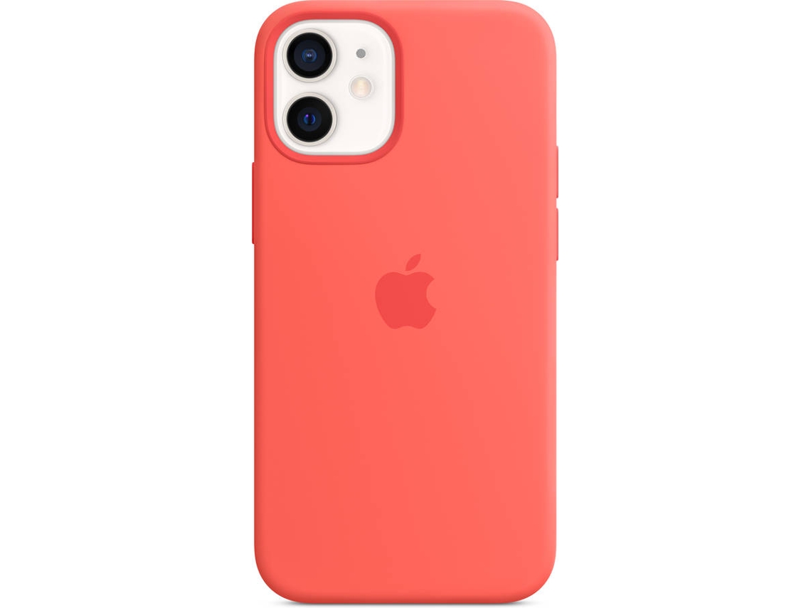 Capa MagSafe iPhone 12 Mini APPLE Silicone Rosa Cítrico