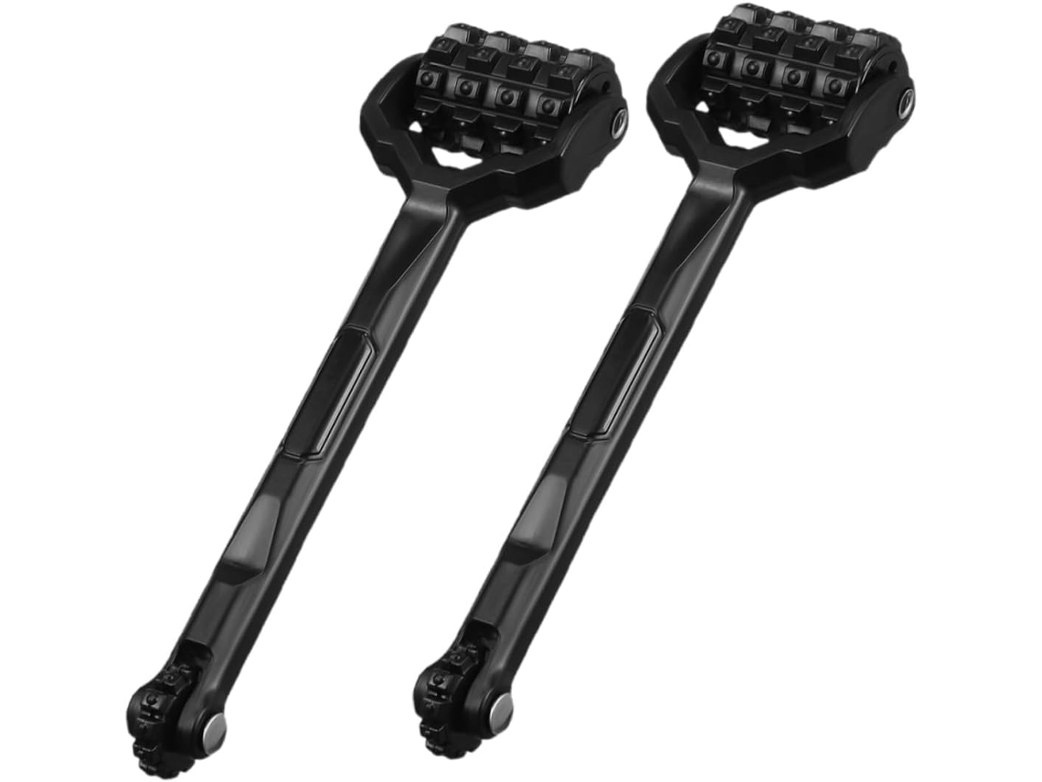 Conjunto De 2 Rolos Isolamento Acústico Pretos Com Cabeça Dupla Para