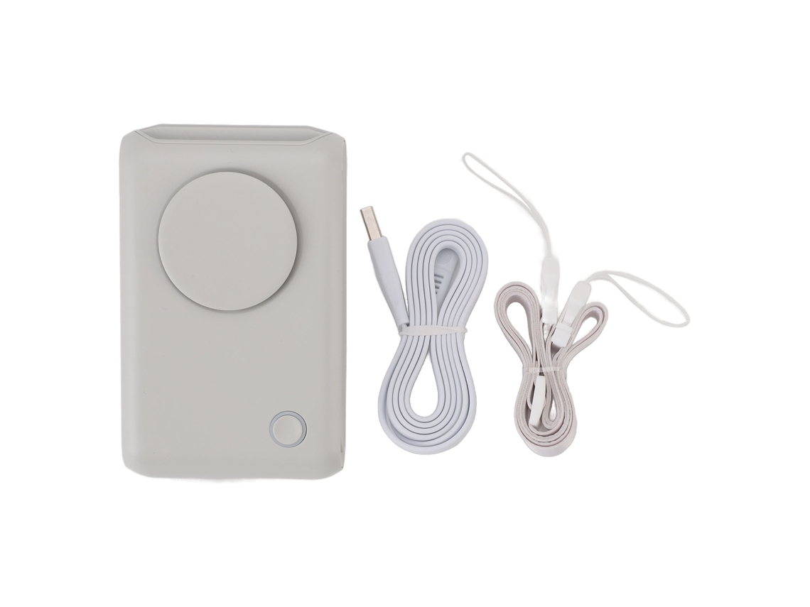 Ventilador Recarregável Silencioso Laxiscreed, Compacto E Portátil, Ideal Para Cintura, Pescoço, Uso Com Clip