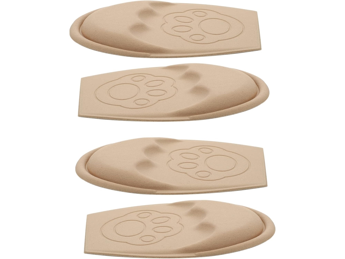 Palmilhas Vaguelly Foot Pads 2 Pares, Com Proteção Metatarsal, Antiderrapantes E Leves, Ideais Para Sapatos De Salto
