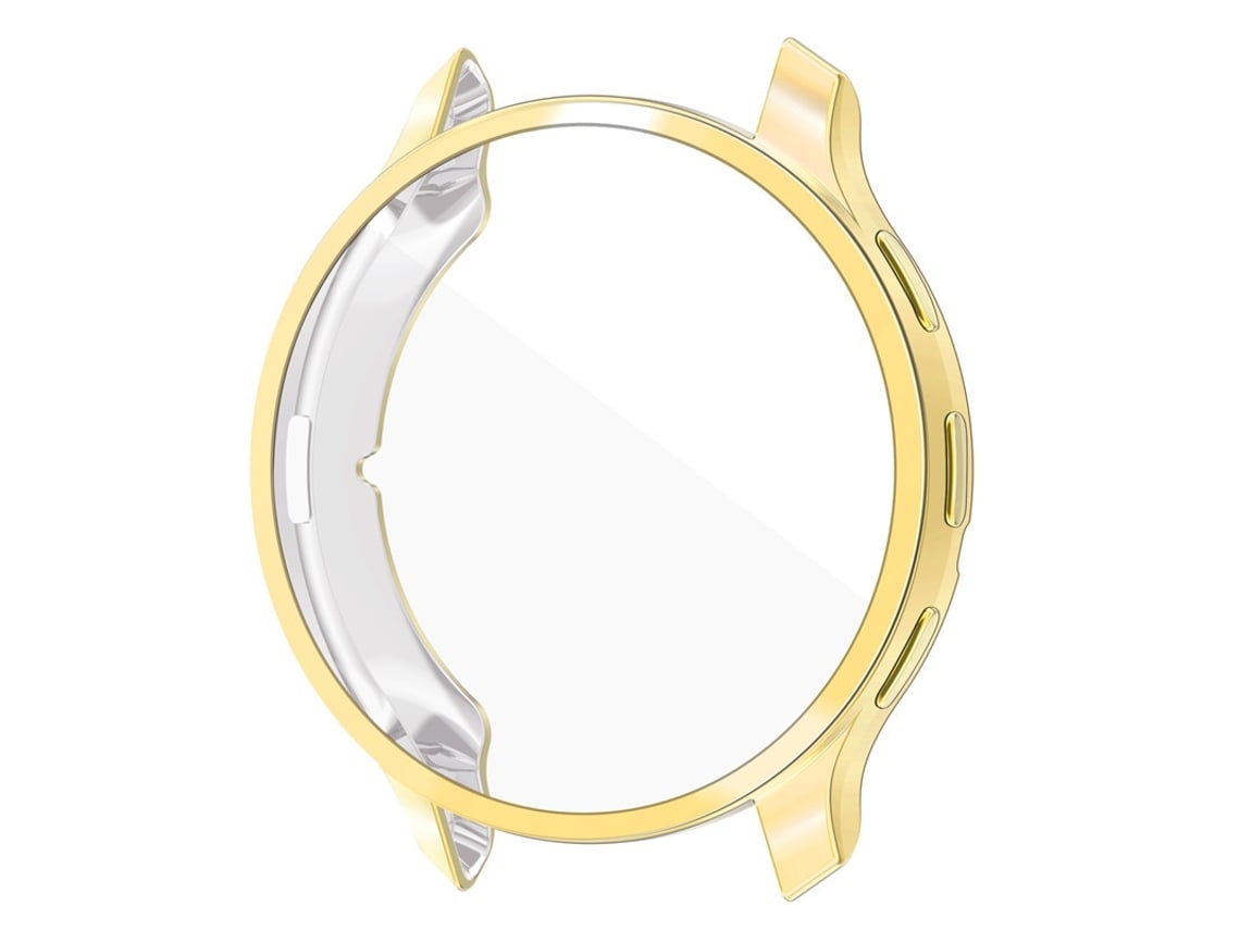 Capa Protetora, Compatível Com Relógio Garmin Venu 3 De 45 Mm, Dourada