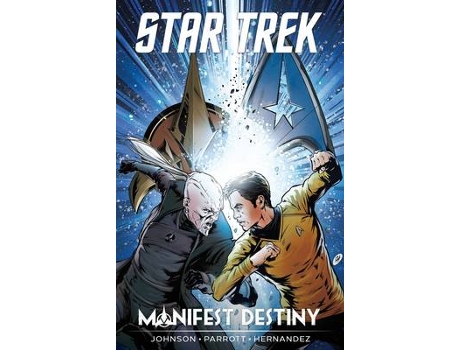 Livro Star Trek Manifest Destiny de Mike Johnson e Ryan Parrott (Inglês)