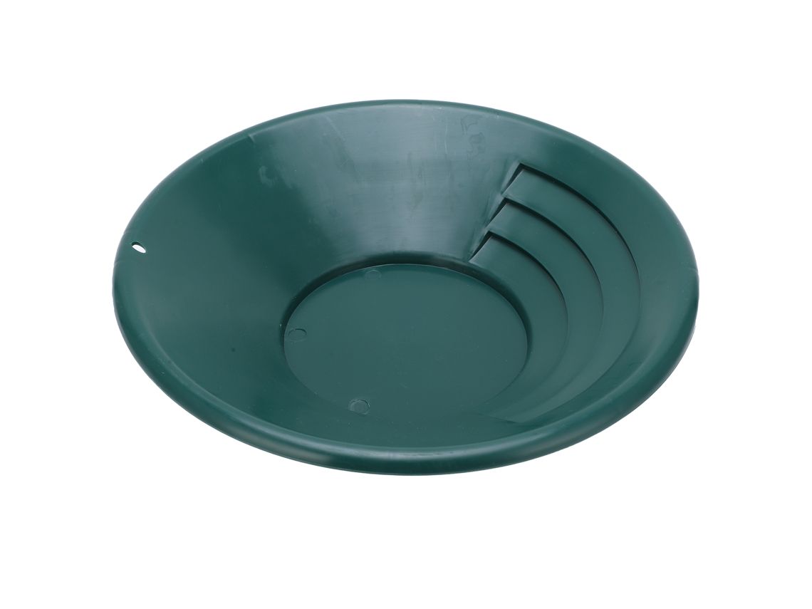 Placa De Lavado De Oro Redonda 350mm Clasificador Verde Herramienta De Minería