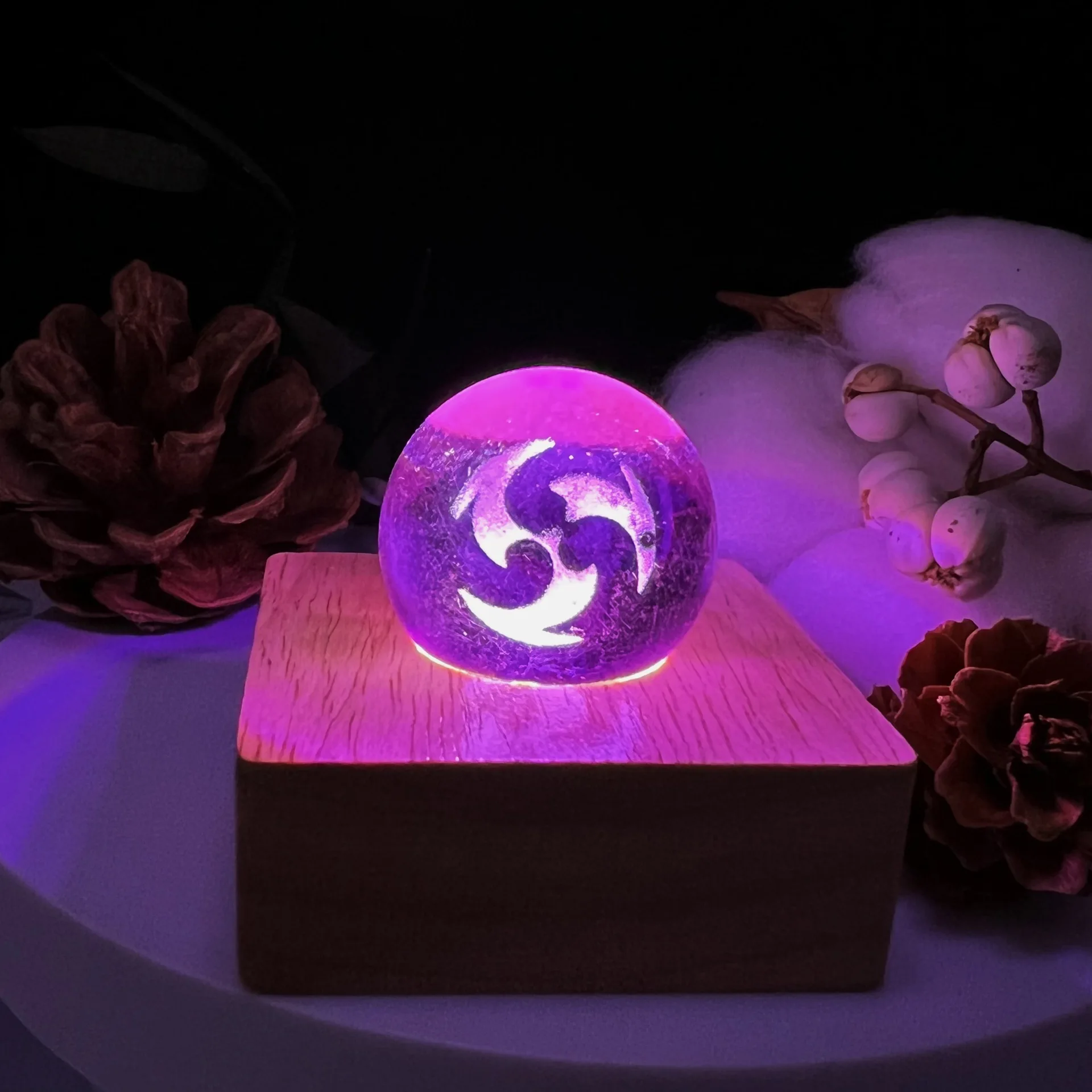 (e) Mini Bola De Vidro Para Decoração De Casa