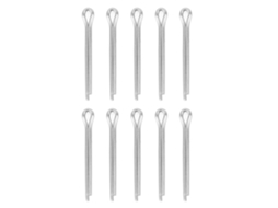 Conjunto de Pinos de Cota de Motor Outboard Metálico Portátil 10pcs para 9.9 13.5 F9.9 F13.5 Mu 1 Mu 2 S/MARCA
