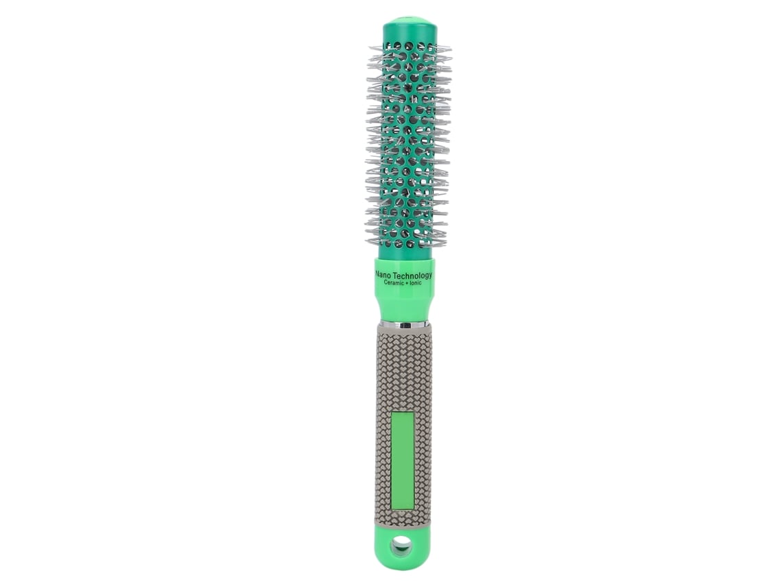 Pincel Redondo De Madeira Com Cabo Para Cabelo Bola Rolamento Modelagem 1.5 Polegadas