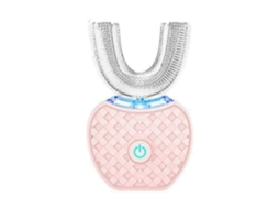 Escova de Dentes Elétrica Sônica em Forma U 360 Graus para Limpeza da Boca Automática Silicone GOKOCO