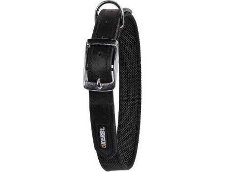 Coleira para Cães  Anti Derrapante (Preto - 53-61x2.5cm - Borracha - L - Porte Grande)