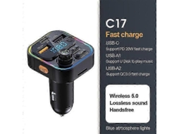 Receptor Bluetooth, Acessórios para Carro, Sistema Inteligente para Carro, Eletrônicos, Acessórios para Carro, Adaptador de Música
