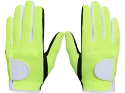 Luvas de Golfe Infantis para Uso com a Mão Esquerda Ou Direita, com Aderência para Chuva, em Malha 3d (1 Par)