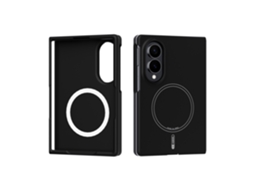 Capa Magnética Para Samsung Galaxy Z Fold 8 Compatível Com Magsafe, Fina, Em Silicone Líquido, Resistente A Impactos Preto Hexinyigjly