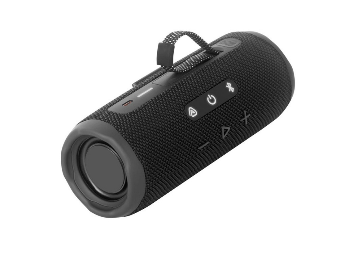 Alto‑falante Bluetooth Sem Fios Nova Geração Kaleidoscópio 7, Mini Altifalante Portátil Com Graves Potentes, Cor Preto
