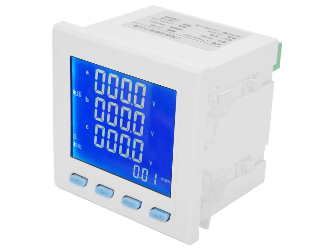 Lt194e-9sy: Medidor De Energia Trifásico Com Display Lcd, Multifuncional Para Tensão E Corrente