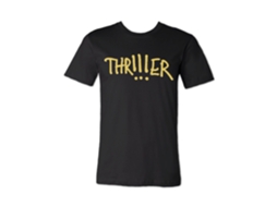 Chkchkchk Gold Print Thr!!!er T shirt ROCKINSTONE Unisex Adults Best Sellers Size:m