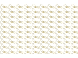 100 unidades de alfinetes de macarrão divertidos, mini alfinetes de metal em formato de coração para documentos e eletrônicos.