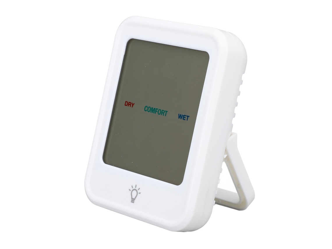 Medidor Digital de Temperatura e Umidade Interna com Display Claro | S/MARCA
