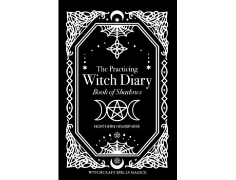 Livro The Practicing Witch Diary - Book of Shadows - Northern Hemisphere Bec Black (Inglês)