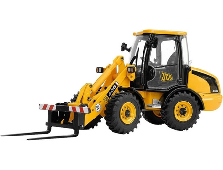 Trator JOAL Pá Da Empilhadora com Forquilhas Jcb 406 1:35 (Idade Mínima: 14)