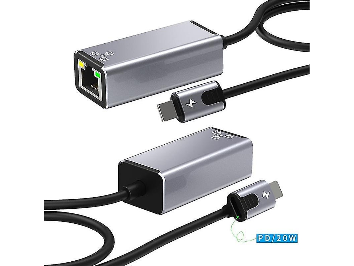Adaptador Ethernet De 8 Pinos Para Rj45 Pd20w Com Carregamento Externo, Placa Rede 100 Mbps, Plug-and-play F-aquaforge