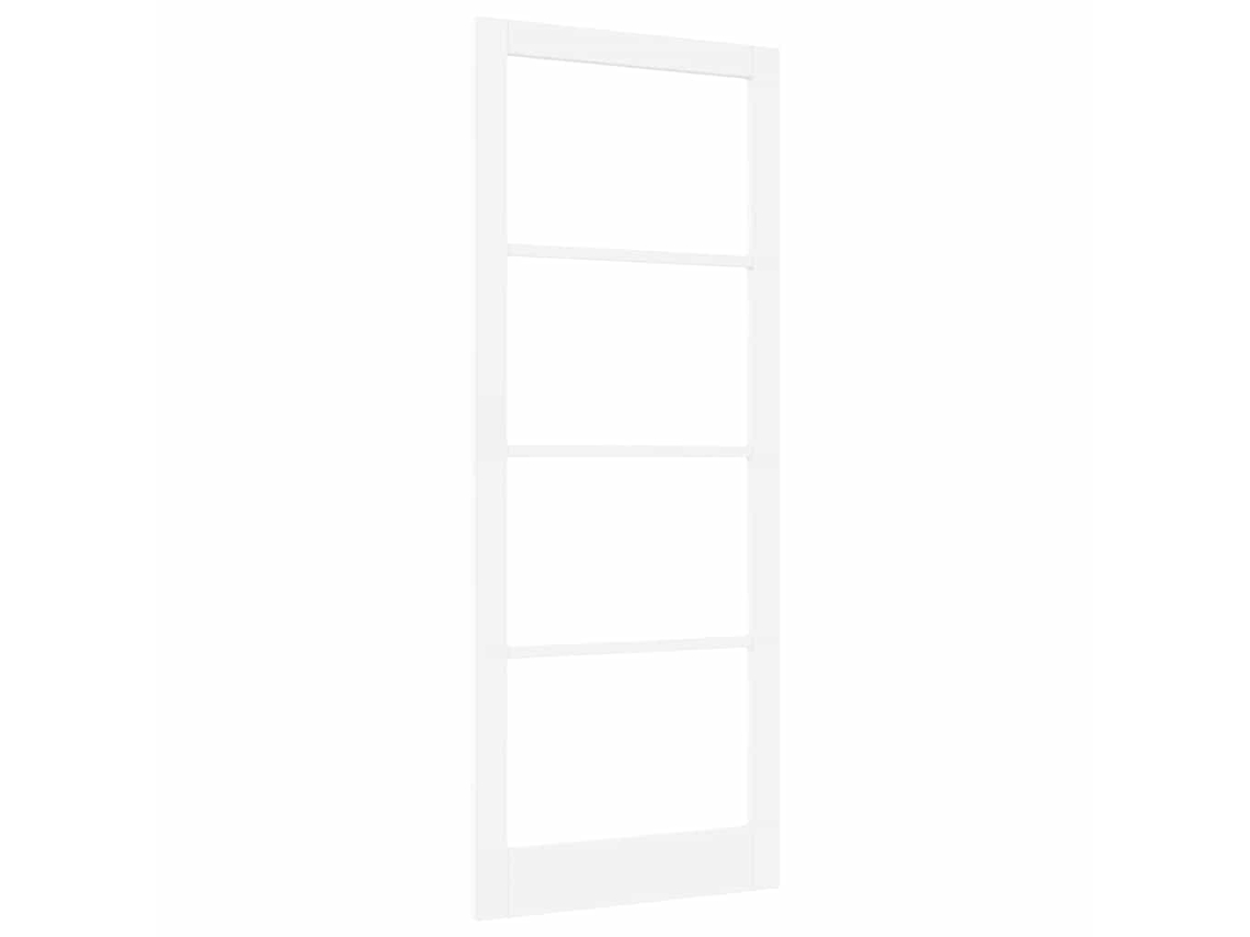 Conjunto 1 Porta Interna Vidaxl Branco Madeira De Pinho Maciça (93 X 232 Cm)