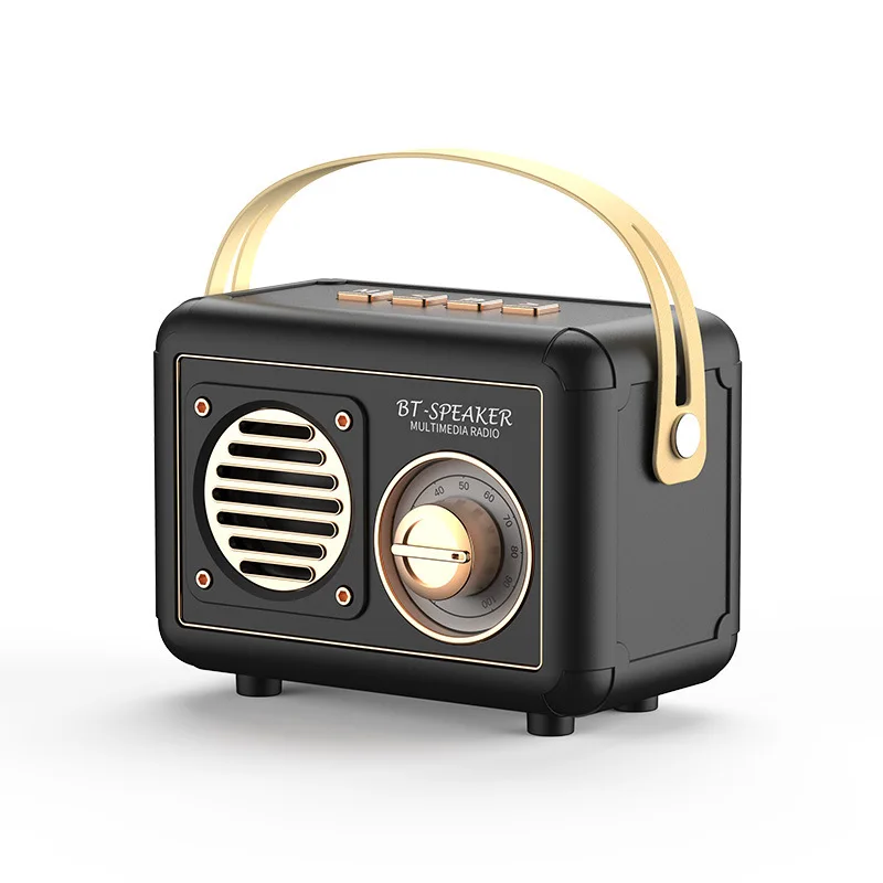 Rádio Portátil com Botões Retroiluminados, Visor Led, Bluetooth Sem Fio e Reprodutor de Música Tf/Usb MDUG