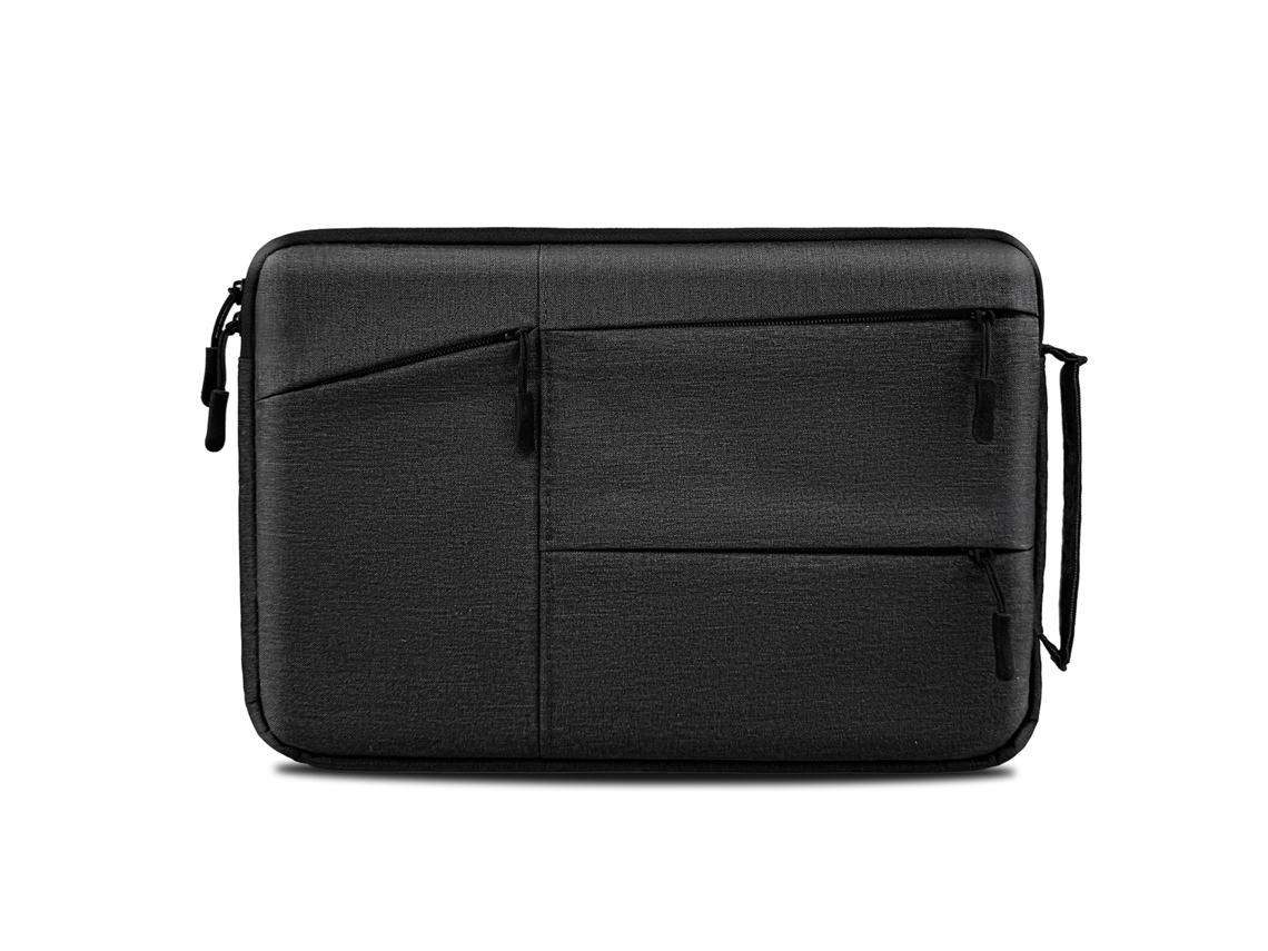 Capa Para Laptop Impermeável De Lona Para Notebook De 14,1 Polegadas, Preta.
