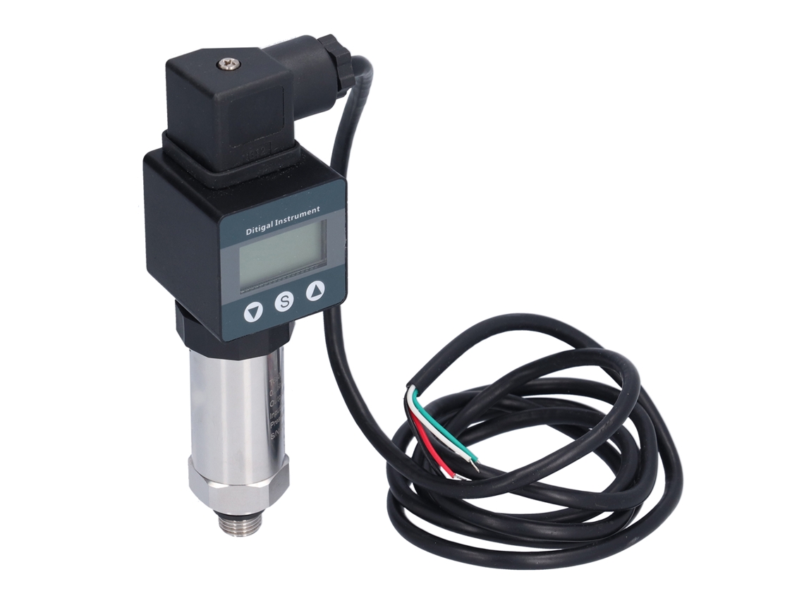 Lefoo T6800: Transdutor De Pressão Lcd 0~5bar Com Saída Rs485 Para Hidráulico, Gás, Água E Óleo