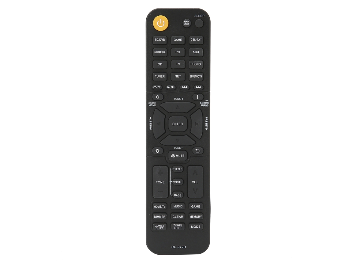 Controle Mali substituto para TV smart LED JVC, modelos RMC3338, LT24C680