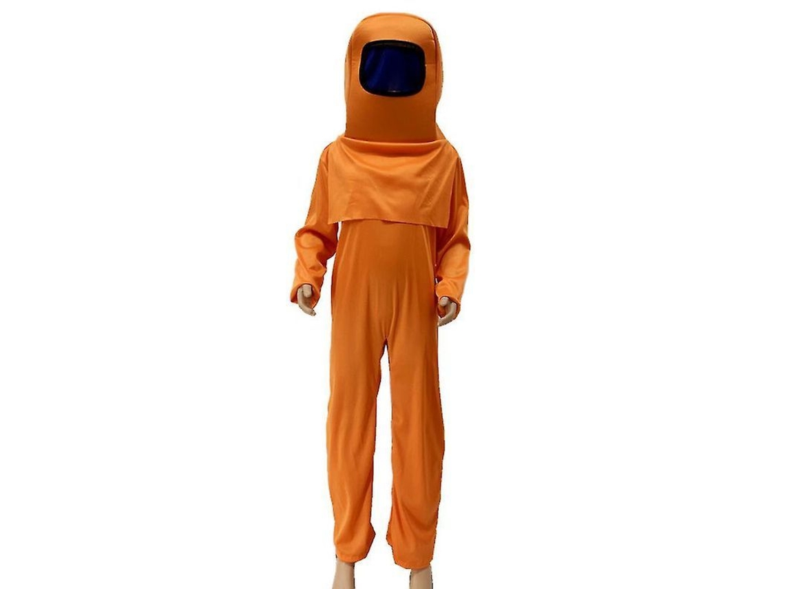 Conjunto de Trajes de Cosplay Among Us para Crianças de 6 12 Anos para Festas 8 10 Anos Naranja