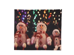 Laxiscreed Tapeçaria De Natal Com Boneco De Neve Para Decoração De Casa, 150x130cm