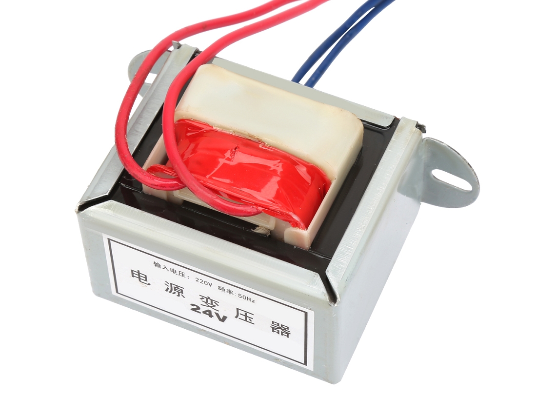 Transformador de potência isolado de baixa frequência de 220 V a 24 V (40 W)