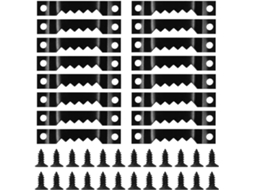 Kit De 60 Ganchos Para Fotos Com Parafusos, Ideais Para Pendurar Fotos E Porta-retratos. Acessórios Fáceis De Usar Com