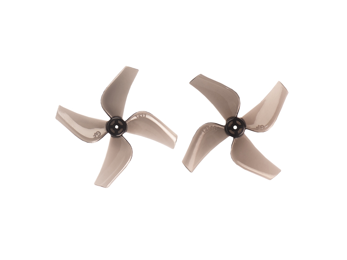 Cinza Transparente 1.0mm 4 Pares Gemfan 1211 31mm 1.2" 4 Pás 0.8/1mm Motor 0702 29000kv Drones Fpv MDUG