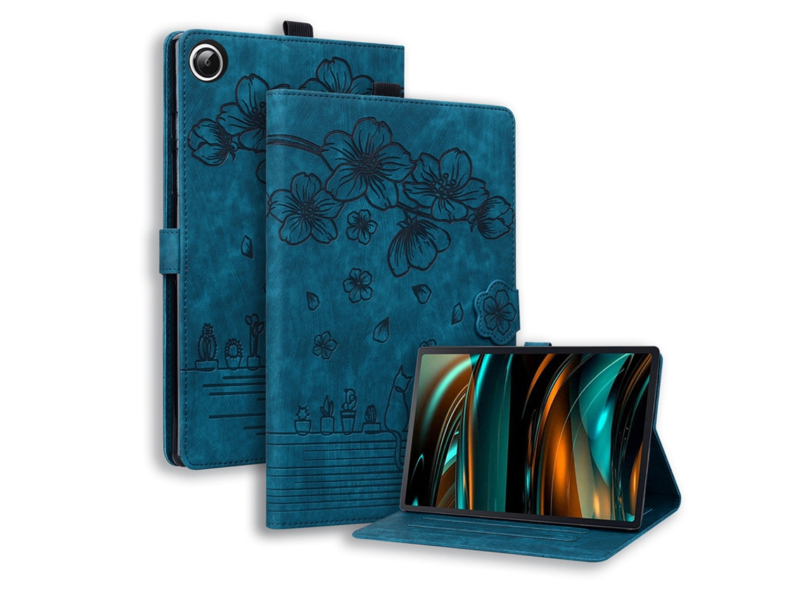 Capa Protetora Para Tablet Com Cobertura Total, Ideal Para Uso Comercial.azul Profundo Samsung A9/8 Polegadas Ushion