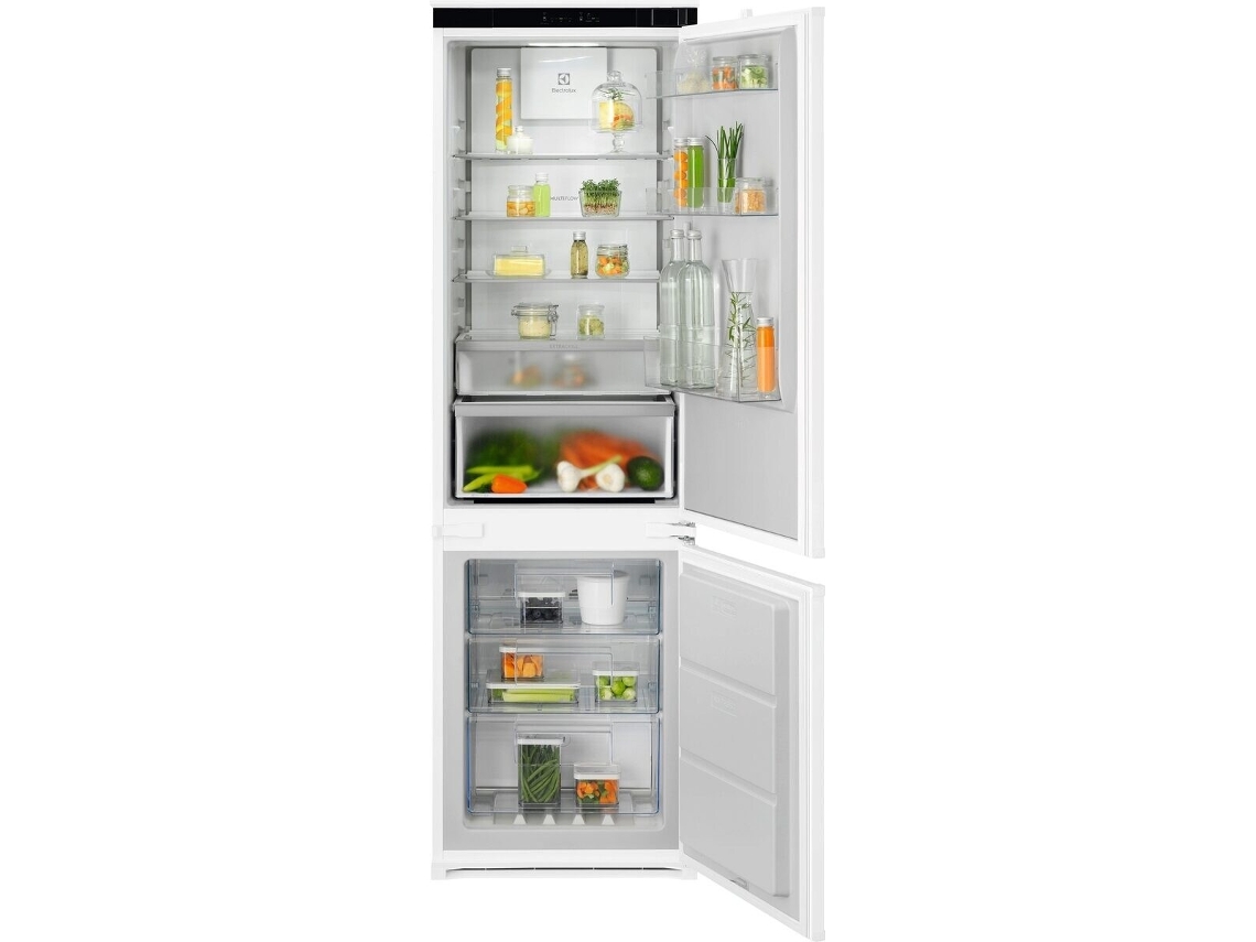 Frigorífico Combinado de Encastre ELECTROLUX ENA7CE18S1  (No Frost - 177,2 cm - 249 L - Branco)
