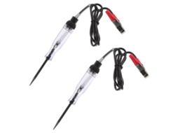 Testador Elétrico de 2 Peças para Circuitos Automotivos 6V 12V 24V Com Design