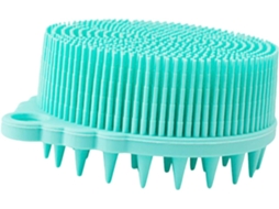 Escova De Banho Para Bebê Menina, Silicone Macio E Delicado, Escova Dupla Face, Limpeza Corporal Confortável Para Pele