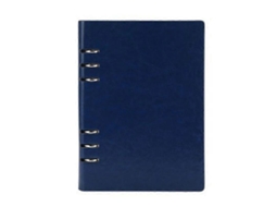 Caderno A5 Com 6 Argolas Em Imitação De Couro, Ideal Para Anotações De Escritório, Diário E Agenda