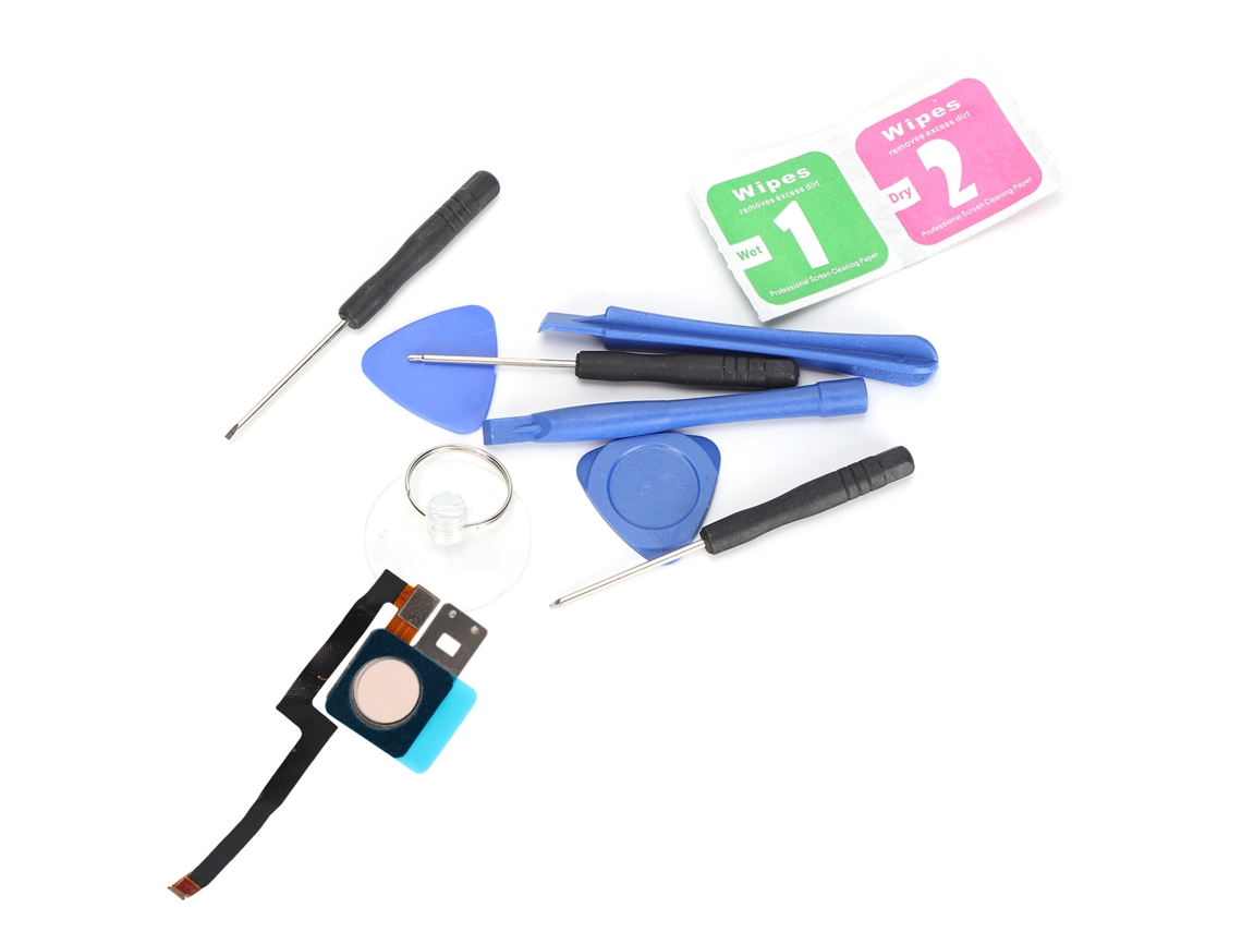 Cable flexible con sensor de huellas para Google Pixel 3 XL con herramientas de desmontaje (rosa) | S/MARCA