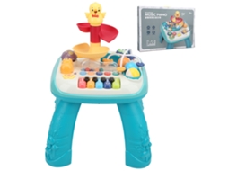 Ats brinquedo Musical para Bebê com Bolas Rotatsivas e Rodantes, 5 Teclas, Sons de Animais, Brinquedo Educatsivo de Aprendizagem Precoce
