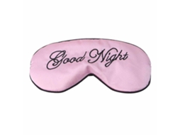 Máscara de Dormir Rosa Claro, Seda para os Olhos, Ideal para Viagens Aéreas, Boa Noite, Tamanho Único AQUAFORGE