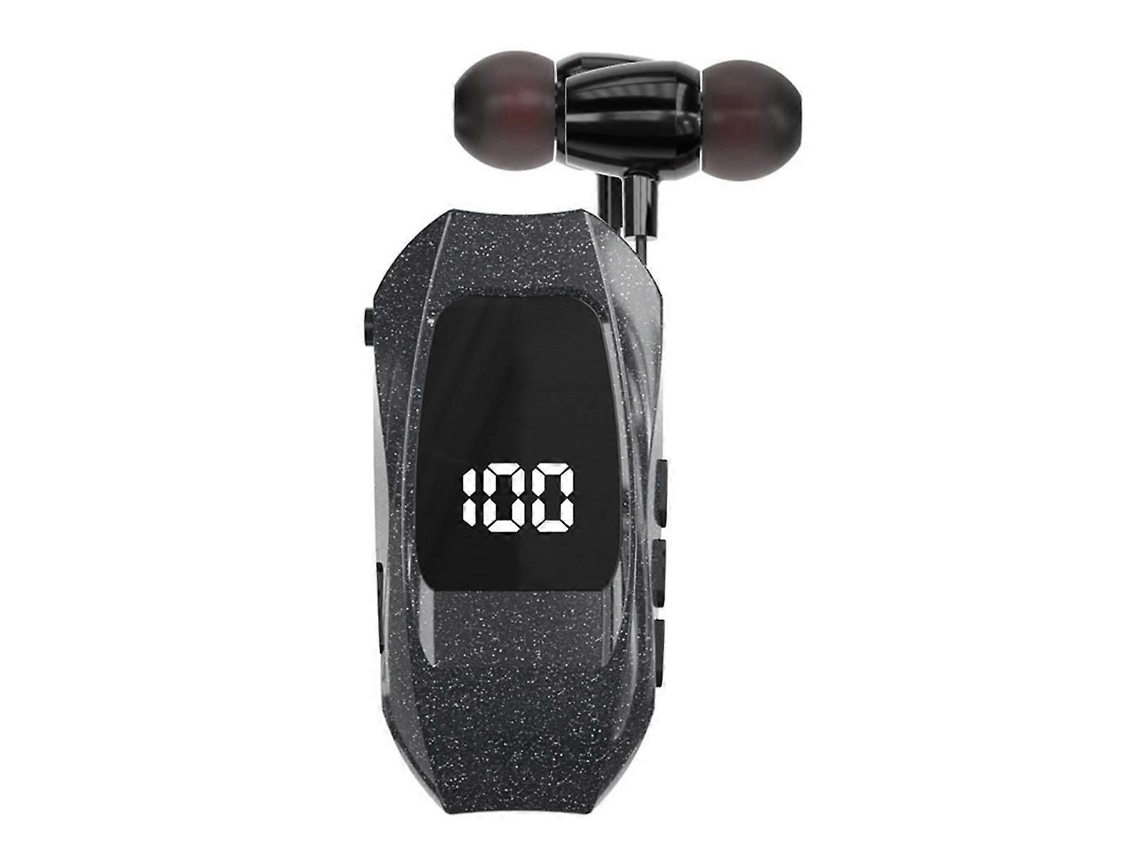 Fones De Ouvido Sem Fio Retráteis Com Lapela, Headset Empresarial Com Tela Led Digital, Adequado Para Esportes Ly Ebike