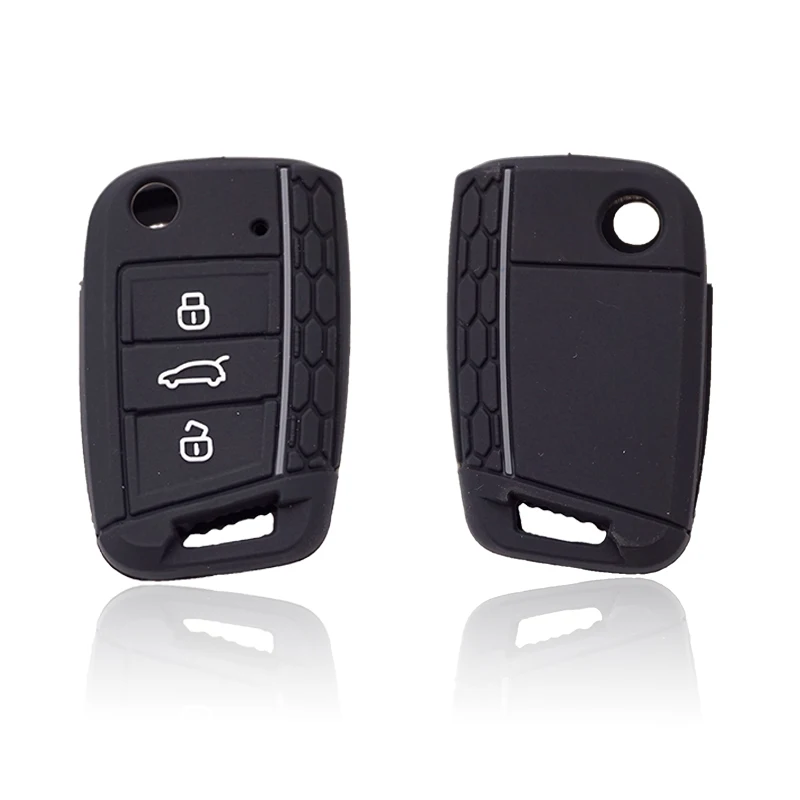 Capa de Silicone Xinyuexin para chave de carro VW AQUAFORGE