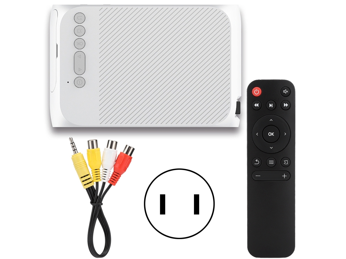 Projetor Mini Hd LAXISCREED 1080p 600 Lumens