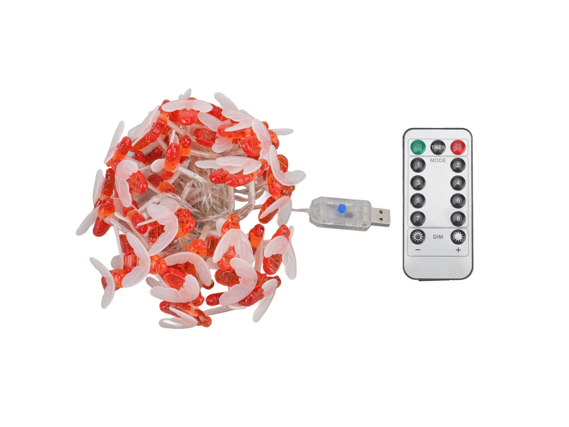 Luzes de Fita Led Abelha Usb | S/MARCA