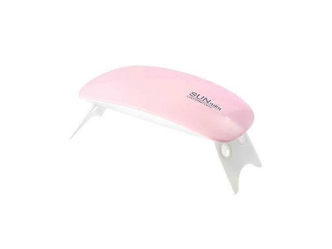 Lâmpada Uv Para Unhas De 6w, Mini Lâmpada Led Solar, Secador De Esmalte Em Gel, Rosa Ly Ebike