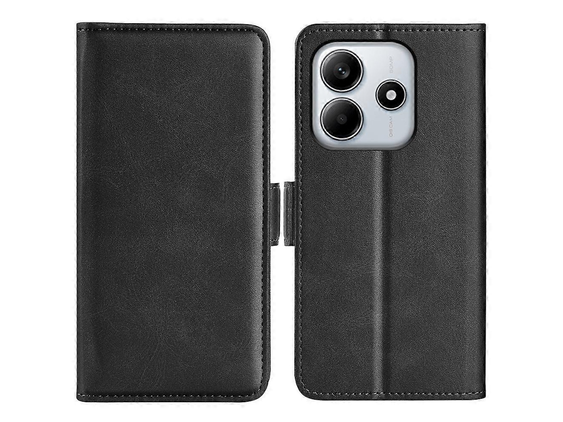 Capa De Celular De Couro Com Fecho Magnético De Dois Lados E Flip Horizontal