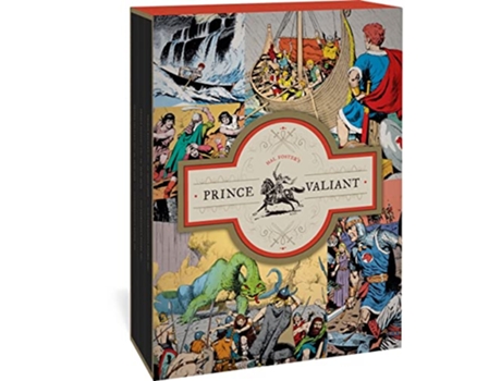 Livro Prince Valiant Volumes 1315 Gift Box Set de Hal Foster (Inglês - Capa Dura)