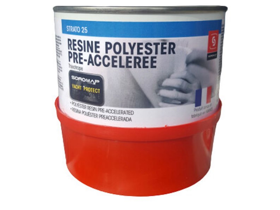 Resina de Poliéster Branco 750 Gsoromap